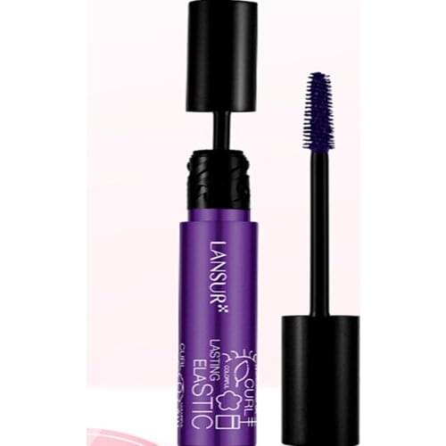 Cy Colorful Elastic Mascara Waterproof Long Curling Not Smudge Colorful Personality Free Shipping