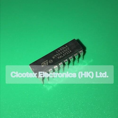 10pcs/lot L6506A DIP18 L6506 A IC MTR DRVR BIPOLAR 4.5-7V 18DIP L6506-A