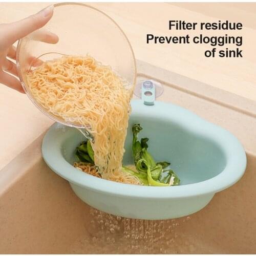Kitchen Sink Drain Rack Shape Sponge Soap Debris Rack Plastic Hanging Storage Basket Organizer Shelf Home Kitchen Storage Tool