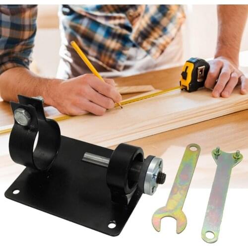 Electric Drill Cutting Seat Stand Holder Set Polishing Machine Bracket Set With 2 Wrenchs And 2 Gaskets For Polishing / Grinding