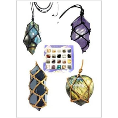Multi-color Various Irregular Tumbled Mini Ores Collection Art Ornament Decoration Set Gifts Mood Healing Stones