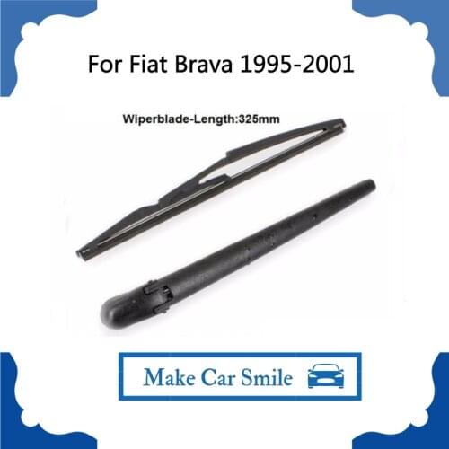 New Set For Fiat Brava 1995-2001 Rear Windshield Window Wiper Arm + Blade Set 330mm
