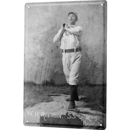 SINCE 2004 Tin Sign Metal Plate Decorative Sign Home Decor Plaques Sports St Louis Robinson