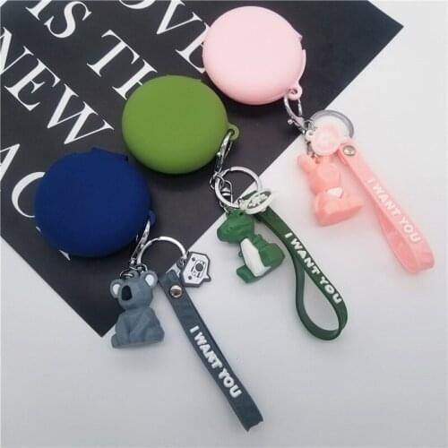 Cute Panda Rabbit Silicone Cover for OPPO ENCO W31 Case for ENCO W31 Wireless Bluetooth Earphone Case Headset Shell