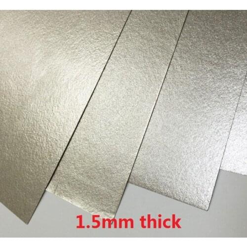 1.5mm mica plate micanite micarex mica sheet thermal insulation micanite plate Heating plate of electric fire box thermal baffle
