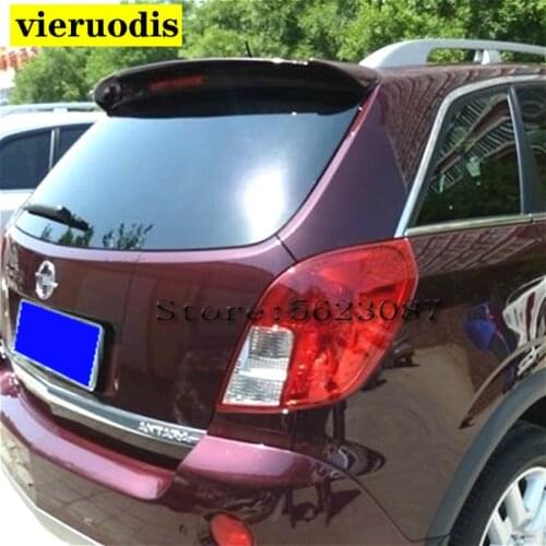 For Antara Spoiler 2006-2013 Opel Antara Spoiler ABS plastic Material Car Rear Wing Color Rear Spoiler