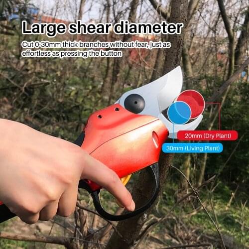 SWANSOFT Electric Pruner ElectricPruning Shears All Day Long Working Garden Tools,Electric Pruner