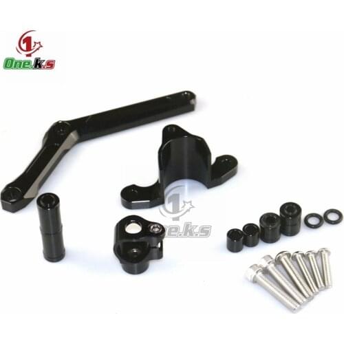 Universal Motorcycle Adjustable Steering Damper Stabilizer For Benelli BJ600 BN600