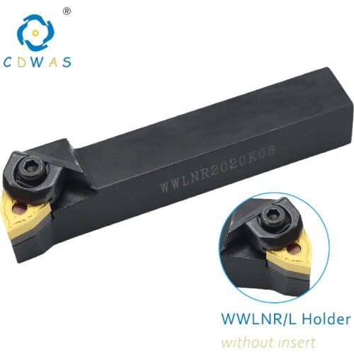 WWLNR / WWLNL 1616H08 2020K08 2525M08 External Turning Tool CNC Tool Holder For WNMG080404 /08 Insert Lathe Cutter Tools