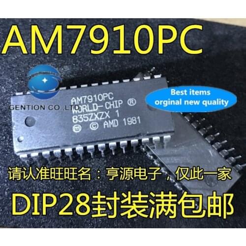 10PCS AM7910 AM7910PC warranty modem chip in stock 100% new and original