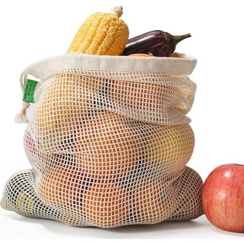 2021 Totes Mesh Bag Cotton String Produce Shopping Turtle-bags Grocery Long Handle Net Shoulder-Bag Fruit Vegetable Reusable