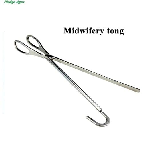 1PCS Stainless Steel Assistant Birth Pliers Cow Sheep Pig Midwifery Clamp Farm Animals Profession Veterinary Equipment My Orders