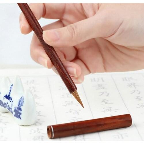 Chinese Calligraphy Pen Weasel Hair Brush Pen Watercolor Painting Calligraphy Brush pen Tinta China Beginner Writing Brush