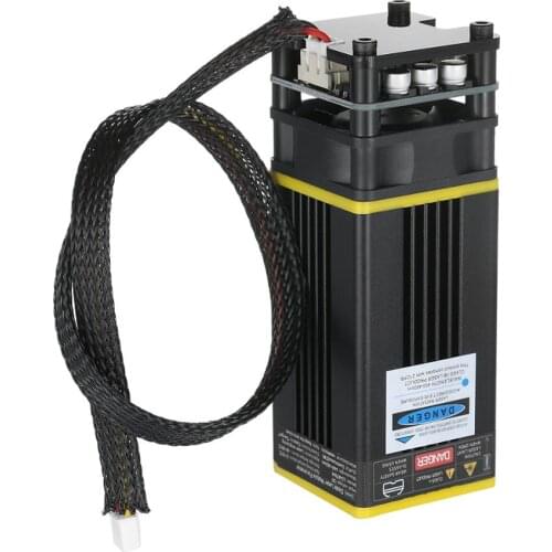 10/20/30W/40W Laser Module Laser Head 450nm Blue Lase for Laser Engraving Machine Wood Marking Cutting Tool Engraving Head CNC