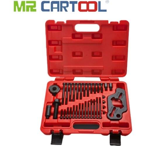 MR CARTOOL 36Pcs Car combination Timing High quality Belt Plate Support Disassembly Tool Kit Special Hand-held Disassembly Tool