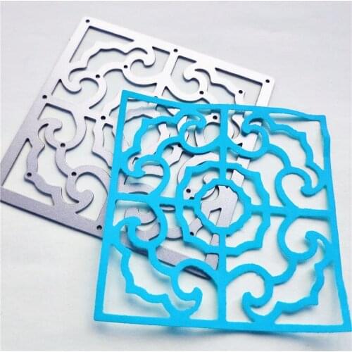 Cutting dies Horn box metal printing craft paper relief DIY embossed Easter New Year Valentines Day