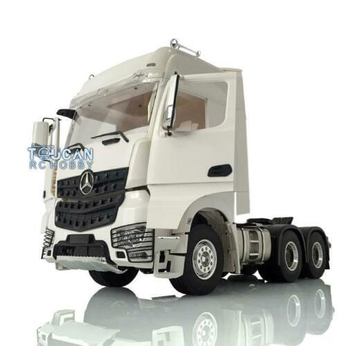 RC LESU 1/14 Metal 6*6 Chassis Motor Hercul Arco 3363 Cabin Tractor Truck THZH0791-SMT4