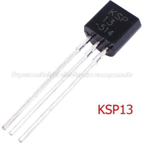20PCS KSP13 TO92 KSP13BU TO-92 Darlington Transistor Transistor Line New Original