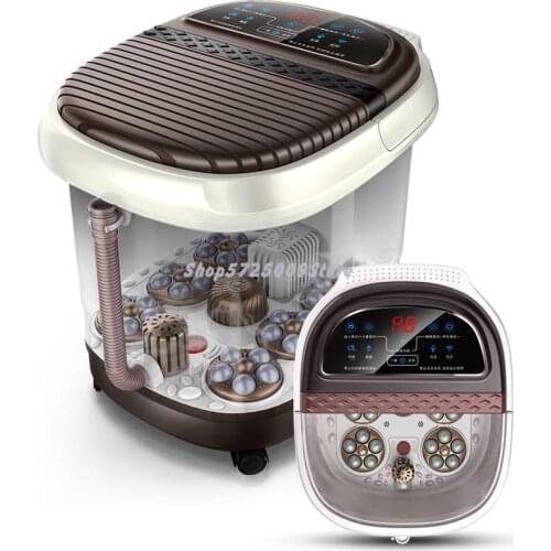 Foot Bucket Household Electric Massage Foot Basin Full Automatic Heating Constant Temperature Wu Xin Same Foot Bath Deep Bucket