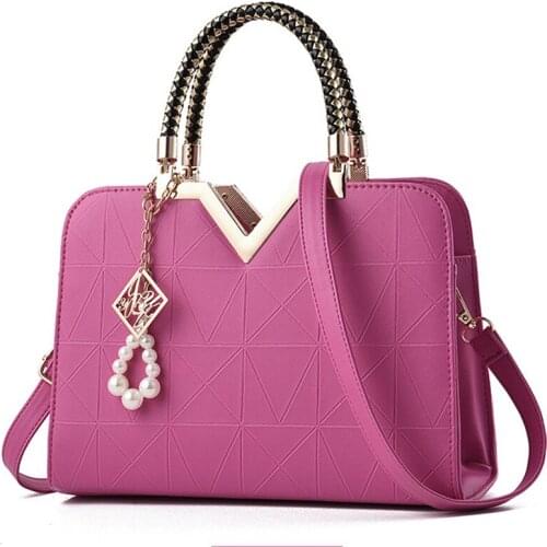 Ladies Fashion Crossbody Bag Women New Large Capacity Handbags Zipper Leather Waterproof Shoulder Bags