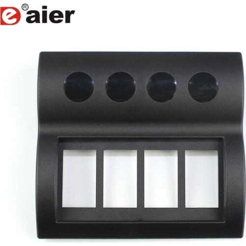 1PCS 4 Gang Position Marine Rocker Switch Panel Plastic For Boat RVs