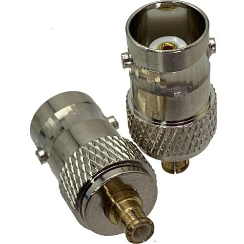 BNC female jack to MCX male plug adapter connector for GPS antenna TV-Tuner