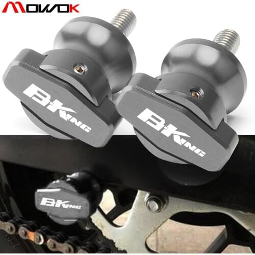 8MM For Suzuki B-KING 1300 B-king 1300 2008 2009 2010 2012 stand screws Swingarm Spools slider High Quality