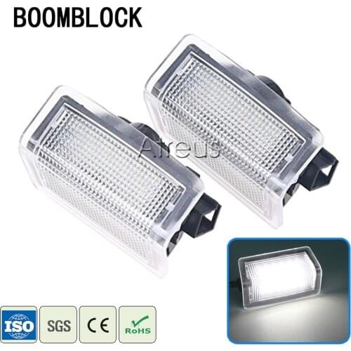 For Mercedes W204 W176 W246 W212 4D/5D W166 Benz E Class Accessories Car Door Welcome Light White SMD3528 LED Courtesy Lamp 12V