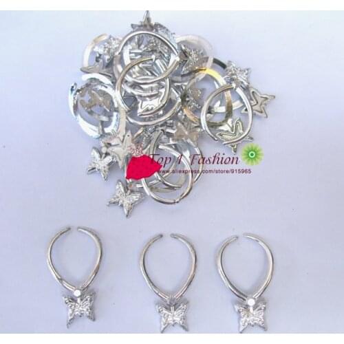 Free shipping 10pcs/set silver plating necklace decoration accessories for barbie doll