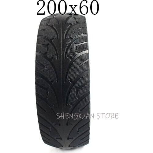 Free Shipping 200X60 8 Inches Scooter Solid Tire Fits for Electric Scooter Car Vacuum Tire ,electric Balance Car Scoote