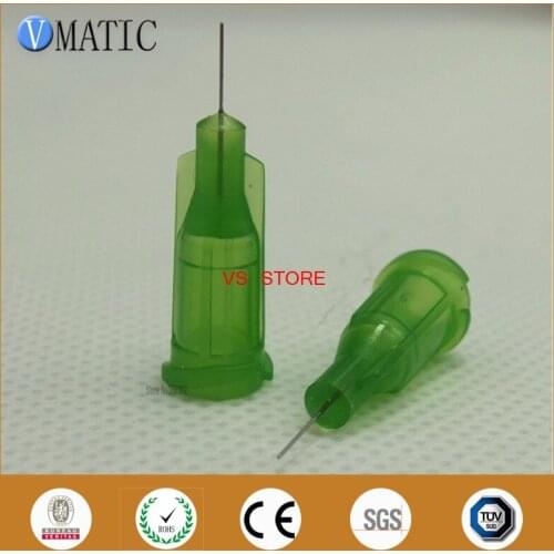 Free Shipping Non Sterilized 34G Dispensing Needle 0.25'' Length Stainless Steel Luer Lock Dispense Needles 1/4 Inch