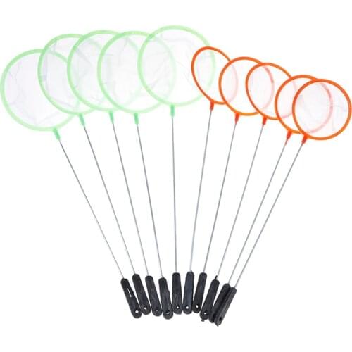 5PCS/Set Portable Fish Net Filter Shrimp Fishing Fish Tank Aquarium Dense Mesh Small Pore Tool Random Size S M