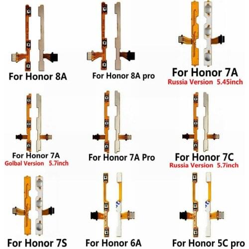 High Quality Volume Button Flex Cable For Huawei Honor 8 Lite / Honor Play 7A 7X 7C 7S 6X 6A 6C 5C pro P8 Lite 2017
