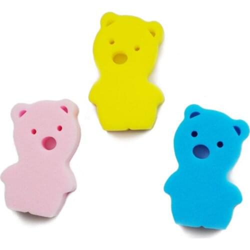 Infant Baby Shower Bath Sponge Compact Portable To Carry Children Soft Brush To Rub Bath Accessories Rubbing Bath Towel