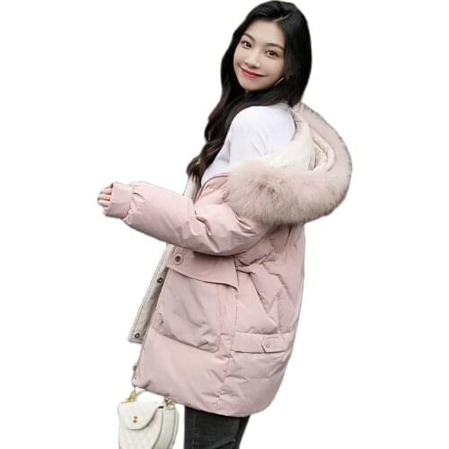 Женские пуховики с мехом Huapang-Lsl China At AliExpress