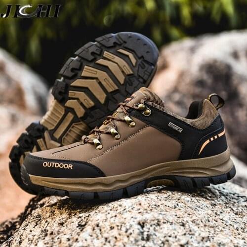 2021 Sneakers men Leather Men Shoes Breathable Casual Shoes Men Summer Outdoor Non Slip Walking Hiking Shoes Footwear Size 48