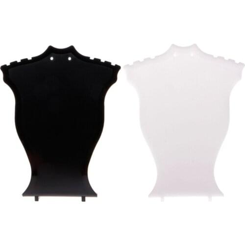Pendant Necklace Chain Earring Jewelry Bust Display Holder Stand Showcase Rack