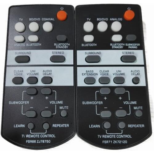 NEW FSR66 FSR71 Replacement for YAMAHA HOME THEATER Remote control