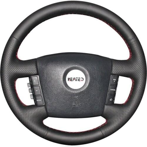 Braiding cover for steering wheel cover for Kia Borrego 2008-2015 Steering wheel cover for Kia