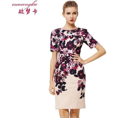 Oumengka Sleeveless Summer Dresses