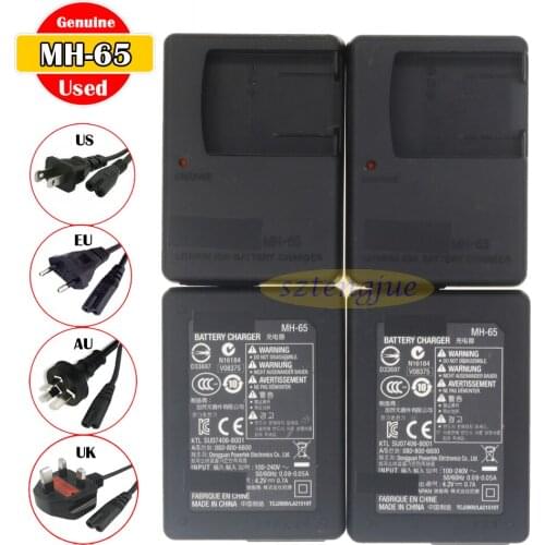 Used Genuine MH-65 Charger for CoolPix AW100S S800C S8000 S6000 S8100 S8200 S6200 S9100 S9200 S9300 S9400 S9500 S9600 S1100PJ