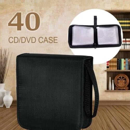 Durable CD Bags Accessories High-grade Oxford Bag Car Bag Case Box Carrying Storage Holder Album Organizer CD Cover G8F6