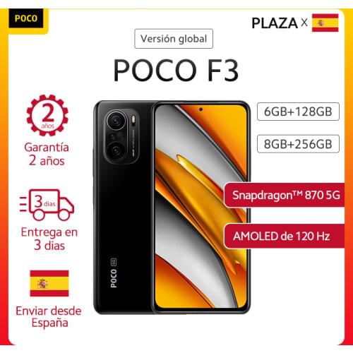 In Stock Global Version POCO F3 5G Smartphone AMOLED 6.67" Snapdragon 870 4520 mAh 33 Fast Charging 48 MP Camera poco f3 NFC