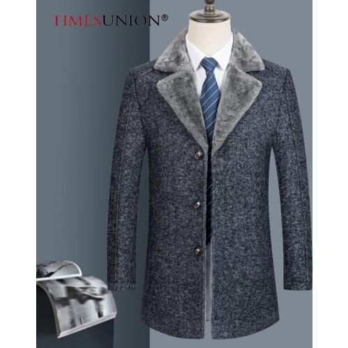 Timesunion Mens Long Coats