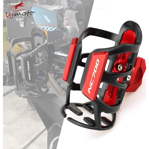 Hot Deals For HONDA NC700 NC700X NC750 NC750X Universal Motorcycle Accessories Holder CNC Aluminum Beverage Water Bottle Cage