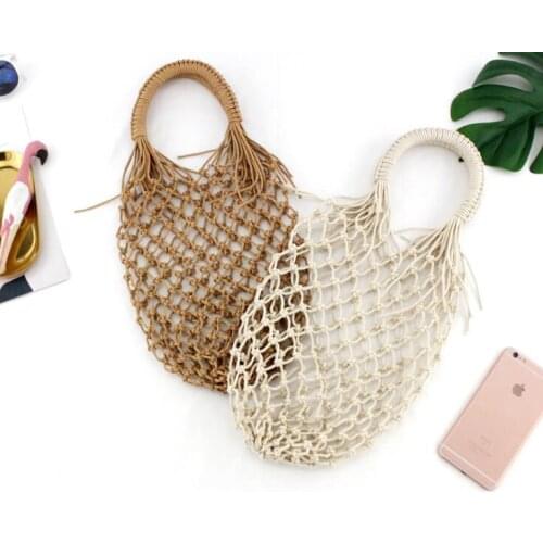 Aaby Big Hollow Out Women Summer Straw Beach Bag Fashion Causal Shopping Bags 2018 Straw Bags for Women Travel Bags