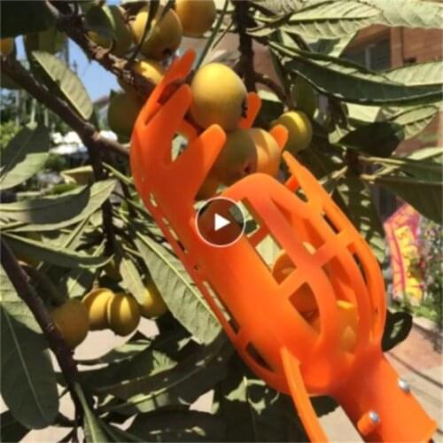 1PC Fruit Catcher Onvenient Fruits Picker Gardening Fruits Collection Greenhouse Garden Basket Stick Picking Tools Garden Tools
