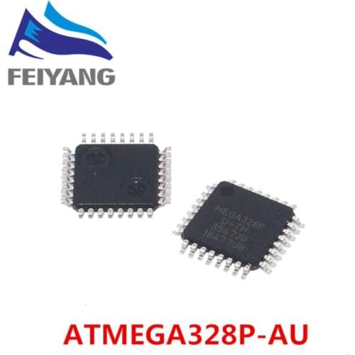 10pcs ATMEGA328P-AU ATMEGA328P ATMEGA328 8-bit microcontroller AVR 32 k flash memory QFP-32