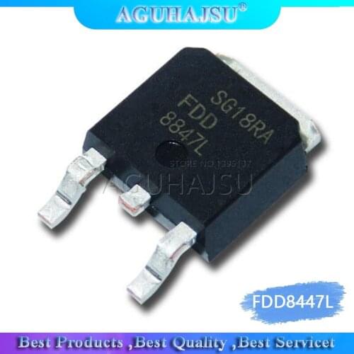 10PCS FDD8447L TO-252 FDD8447 TO252 8447 SMD new MOS FET transistor