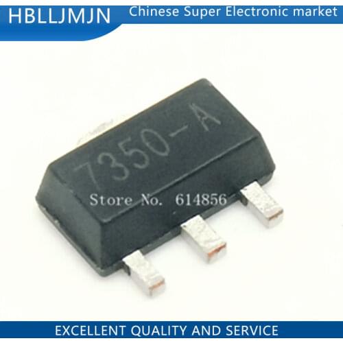 10PCS HT7350 HT7350-1 7350-A HT7350A-1 SOT-89 Low Power Consumption LDO